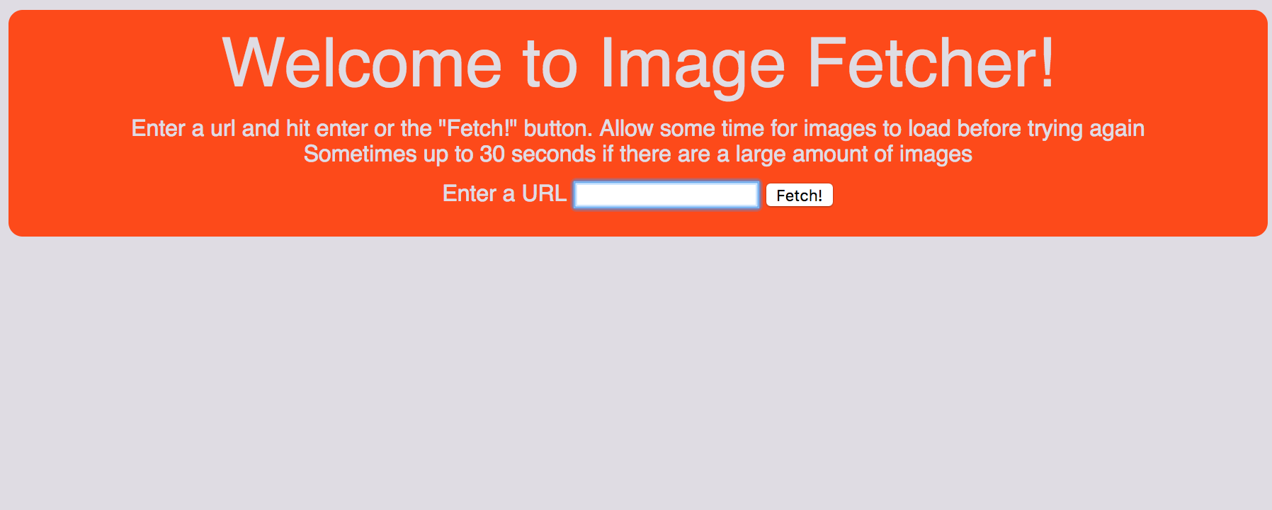 Image Fetcher